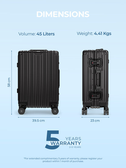 Aluminium Black Cabin