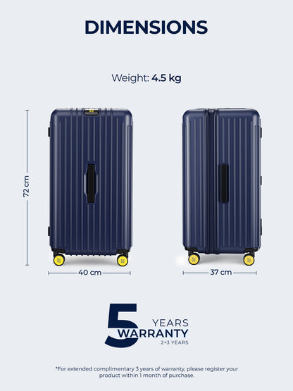 Trunk Check-In Plus- Midnight Blue