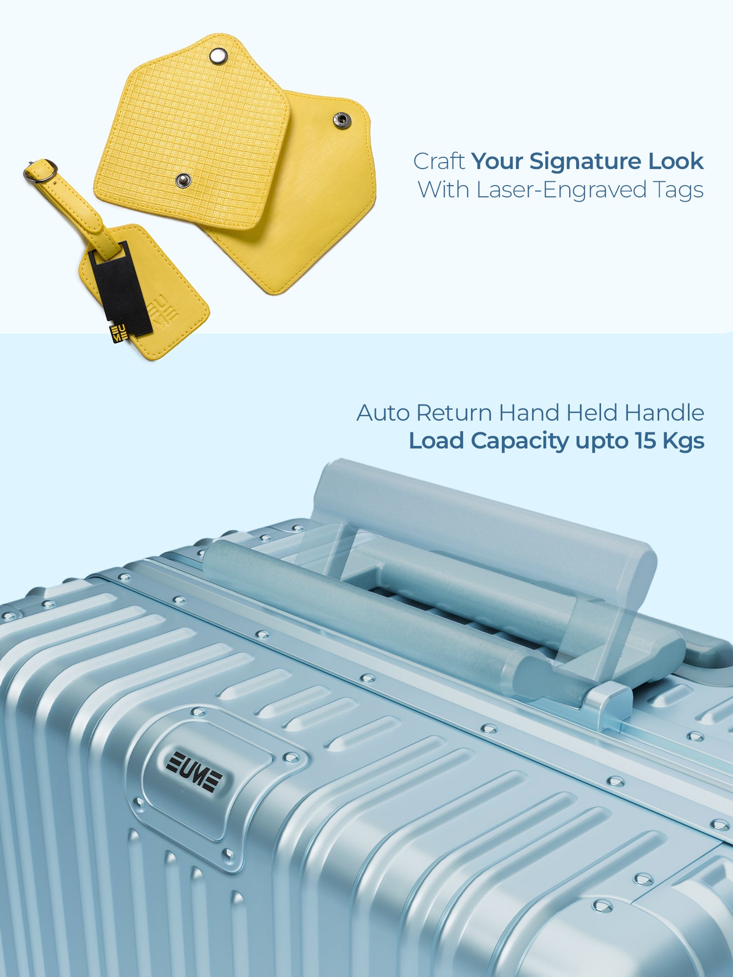 Aluminium Silver Cabin- Yellow Wheels