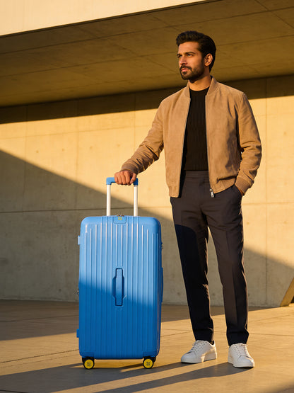 Trunk Check-In Plus- French Blue