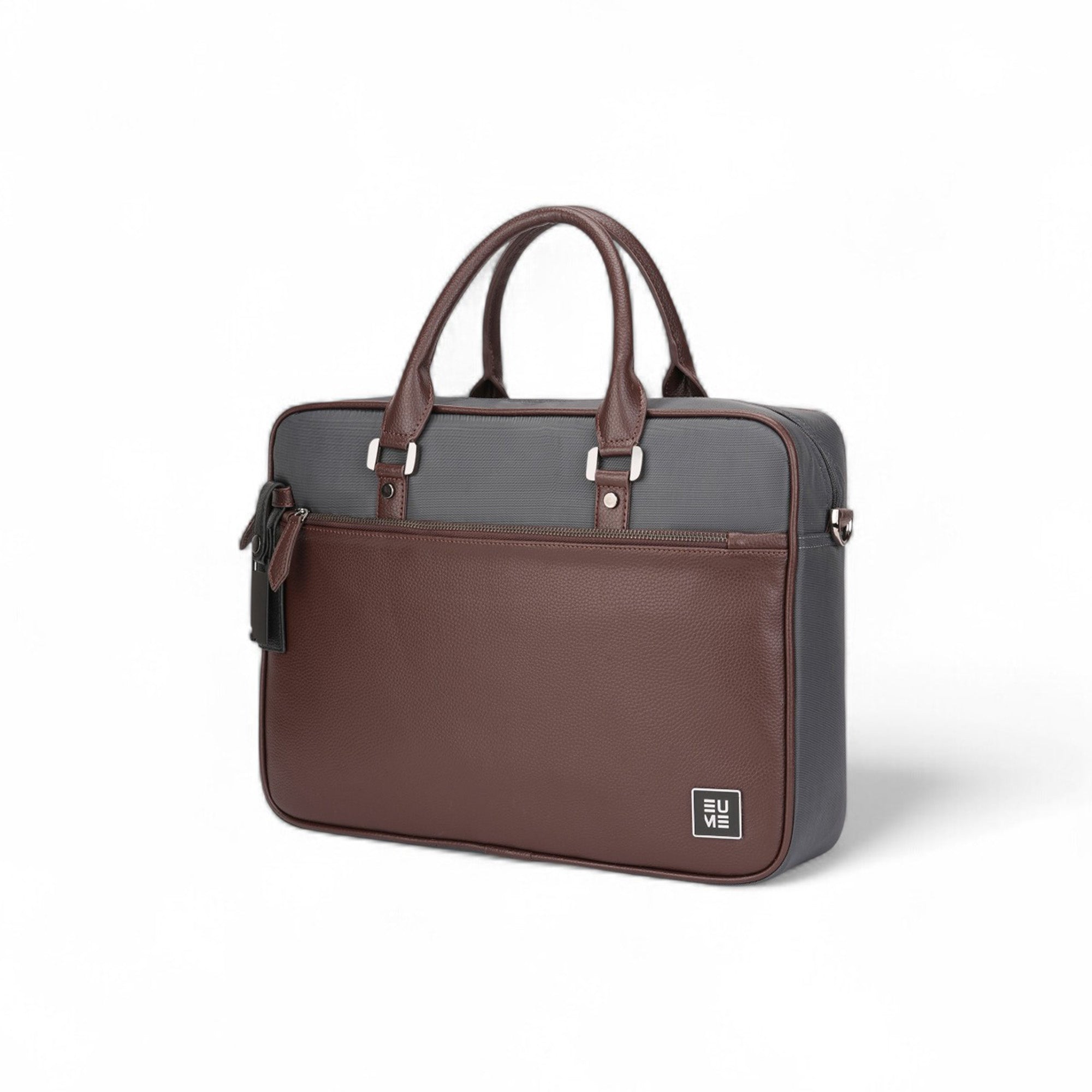 Commute Messenger Bag- Charcoal Brown