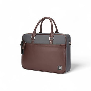 Commute Messenger Bag- Charcoal Brown