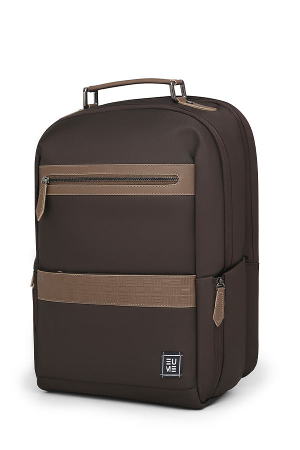 EUME Alpha 27L Laptop Backpack Rustic Brown