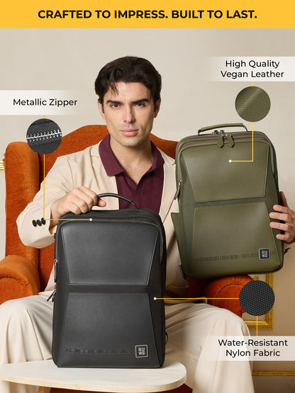 Aluminium Cabin + Omega 24L Laptop Backpack
