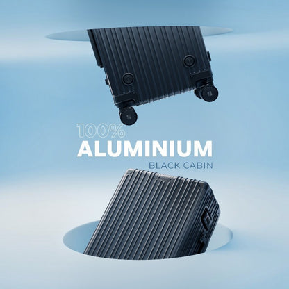 Aluminium Silver Cabin + Check-In Medium