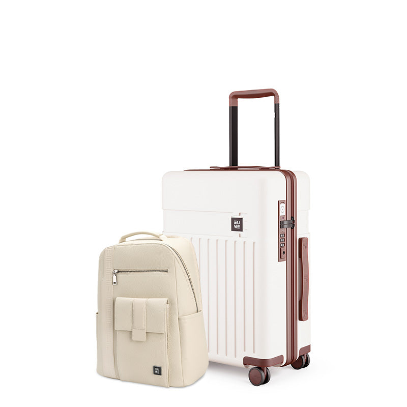 Mocha White/White