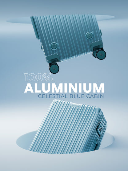 Aluminium Silver Cabin- Yellow Wheels