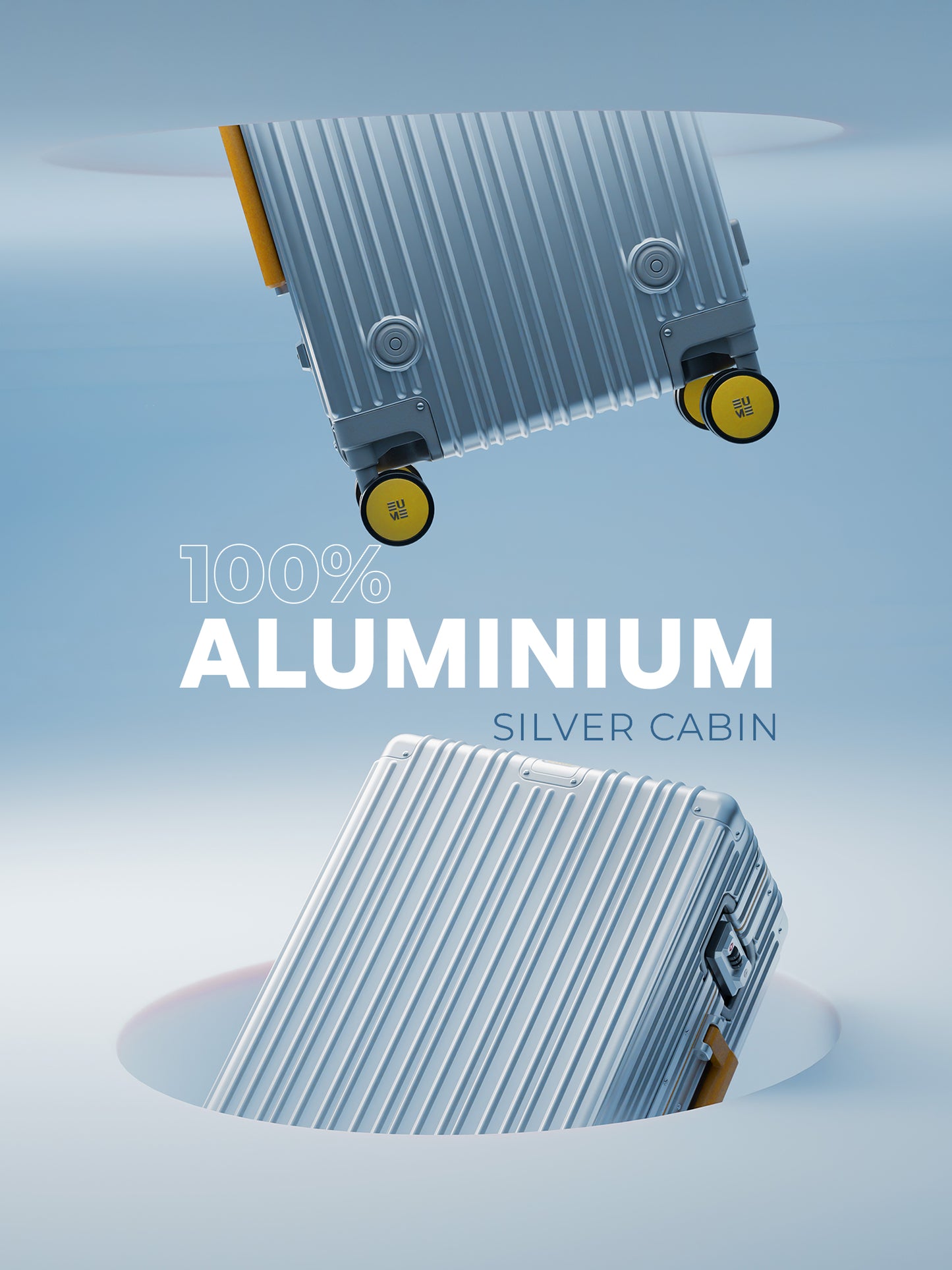Aluminium Silver Cabin