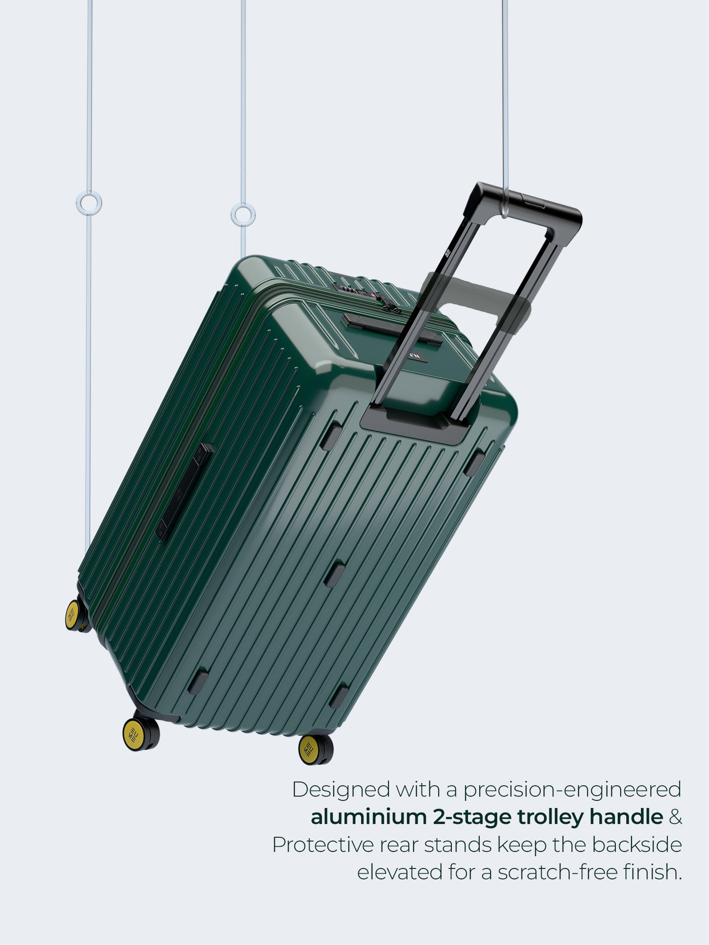 Trunk Check-In Plus- Pine Green