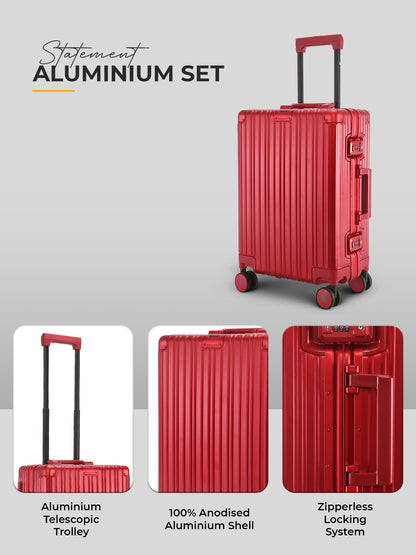 Aluminium Cabin + Trunk Check-In Plus