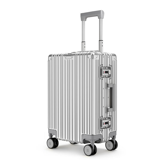 Aluminium Silver Check-In Medium