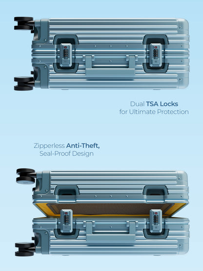 Aluminium Silver Cabin- Yellow Wheels