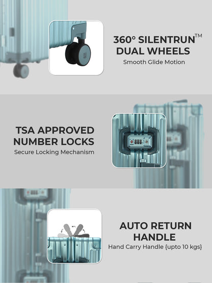 Aluminium Cabin + Trunk Check-In Plus