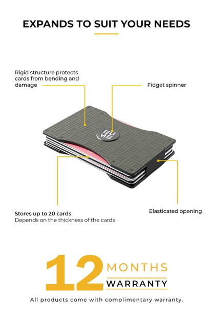 EUME CardVault Cardholder - Olive Green product image clean studio background