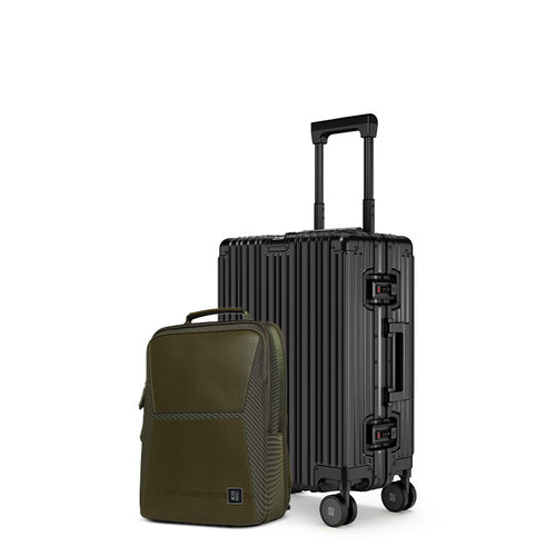 Aluminium Cabin + Omega 24L Laptop Backpack