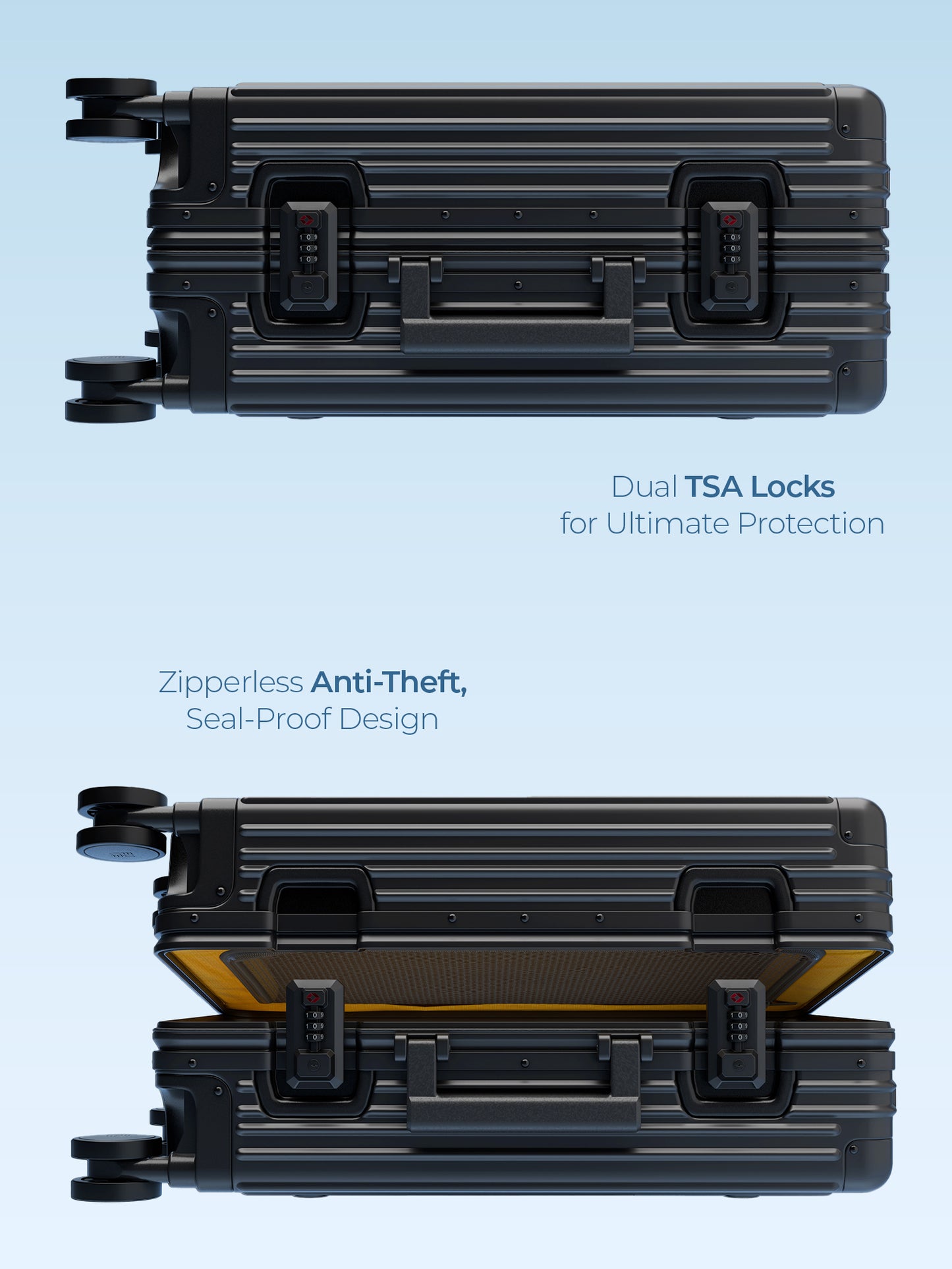 Aluminium Black Cabin