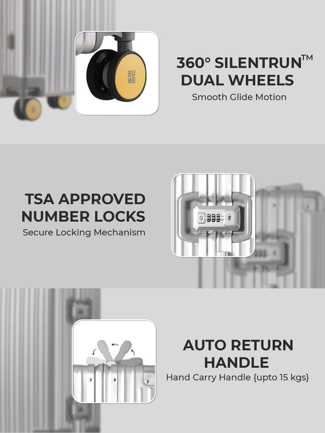 Aluminium Silver Cabin