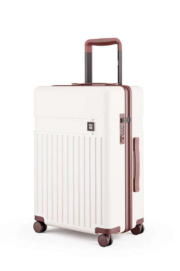 EUME classic check-in medium - mocha white product image clean studio background