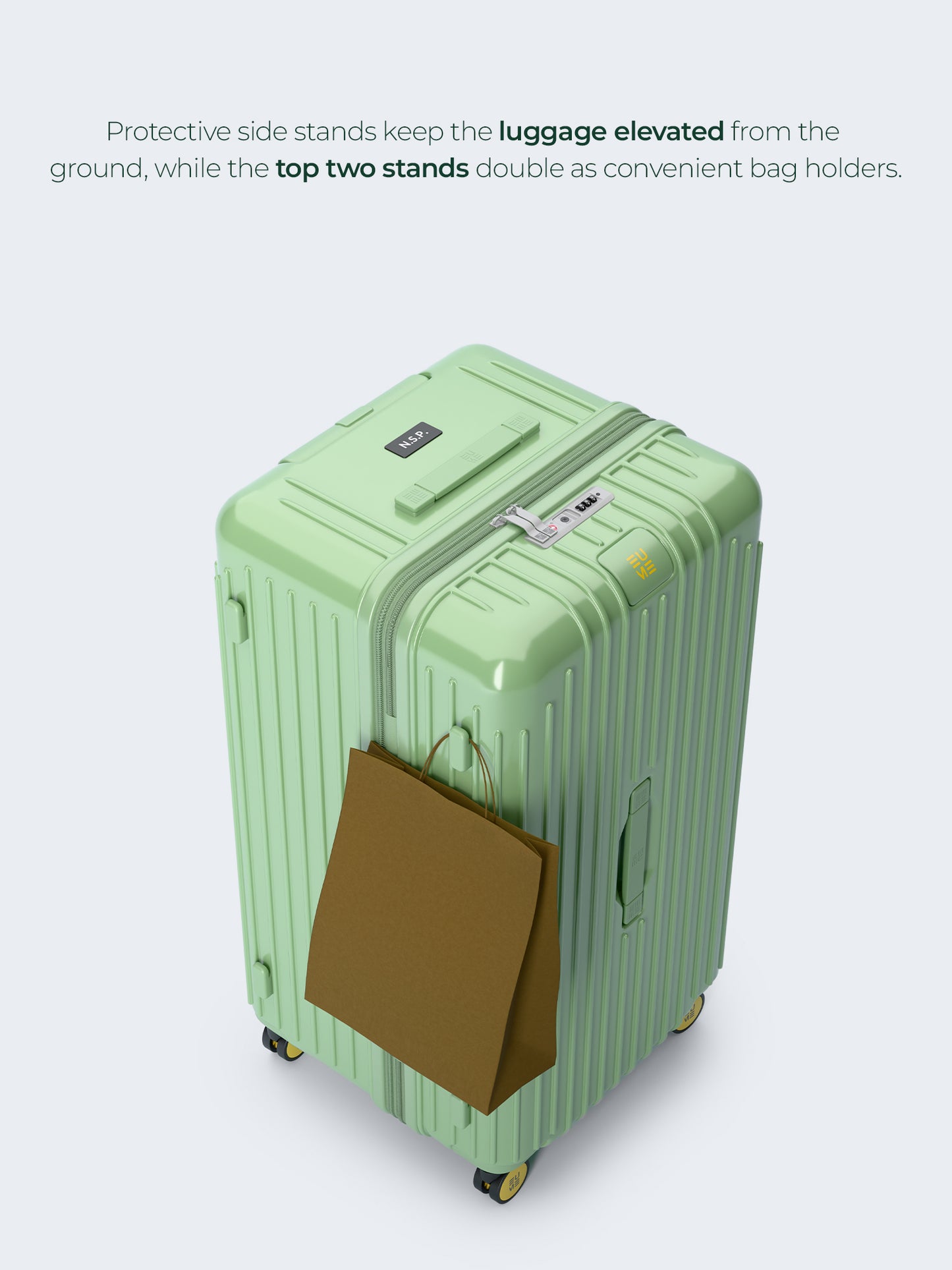 Trunk Check-In Plus- Jade Green