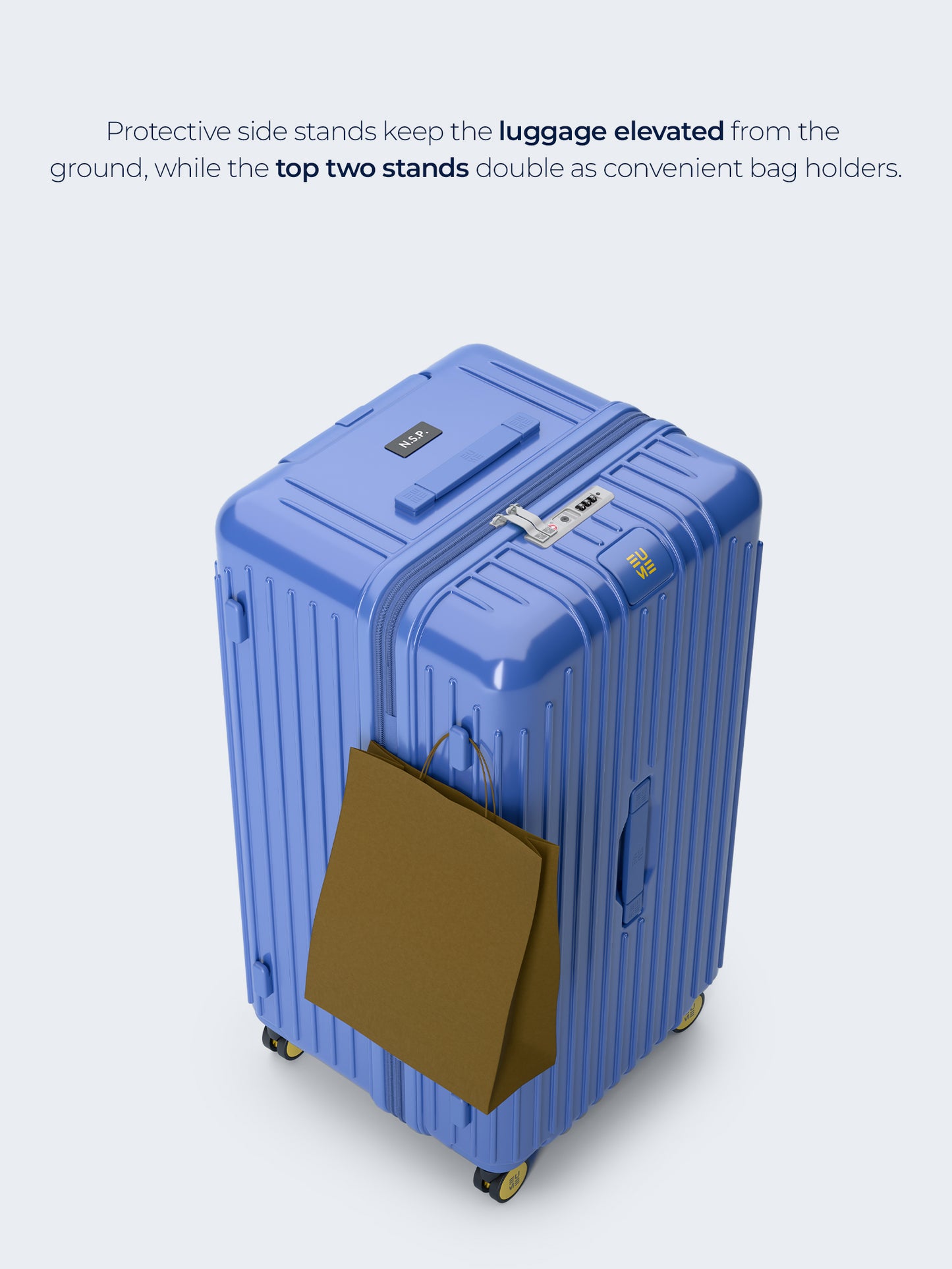 Trunk Check-In Plus- French Blue