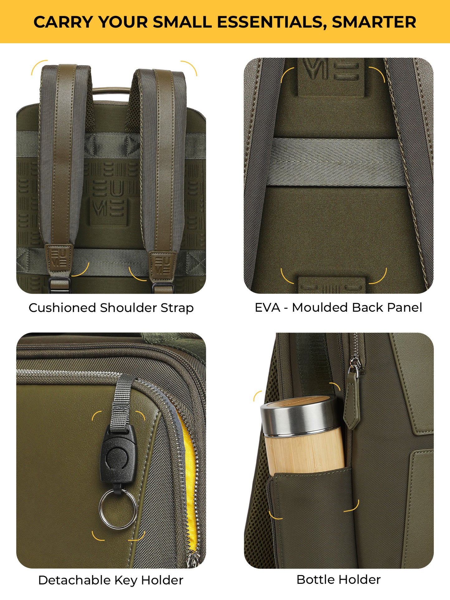 Aluminium Cabin + Omega 24L Laptop Backpack