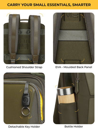Aluminium Cabin + Omega 24L Laptop Backpack