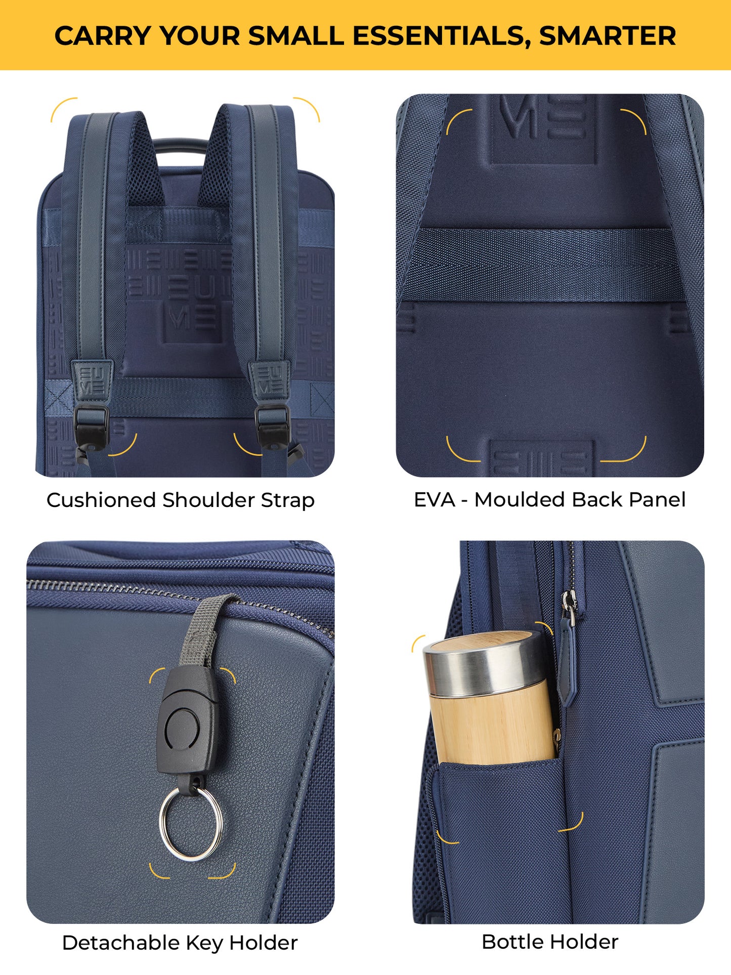 Aluminium Cabin + Omega 24L Laptop Backpack
