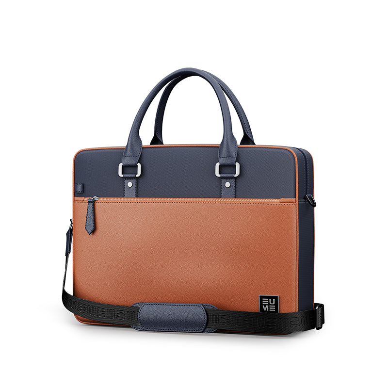 Navy Blue & Tan