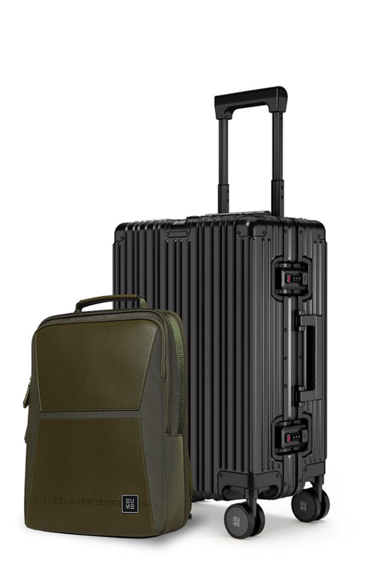 Aluminium Cabin + Omega 24L Laptop Backpack