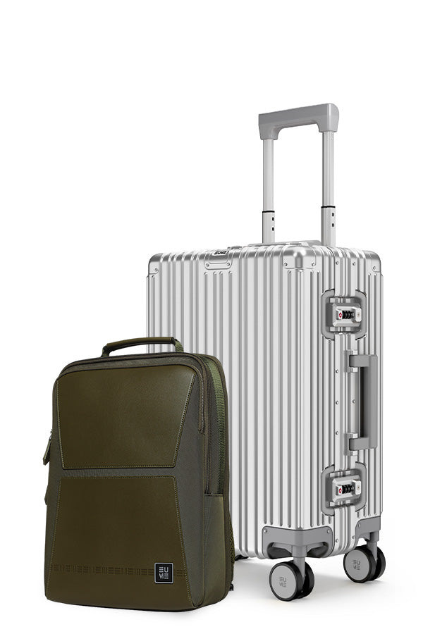 Aluminium Cabin + Omega 24L Laptop Backpack