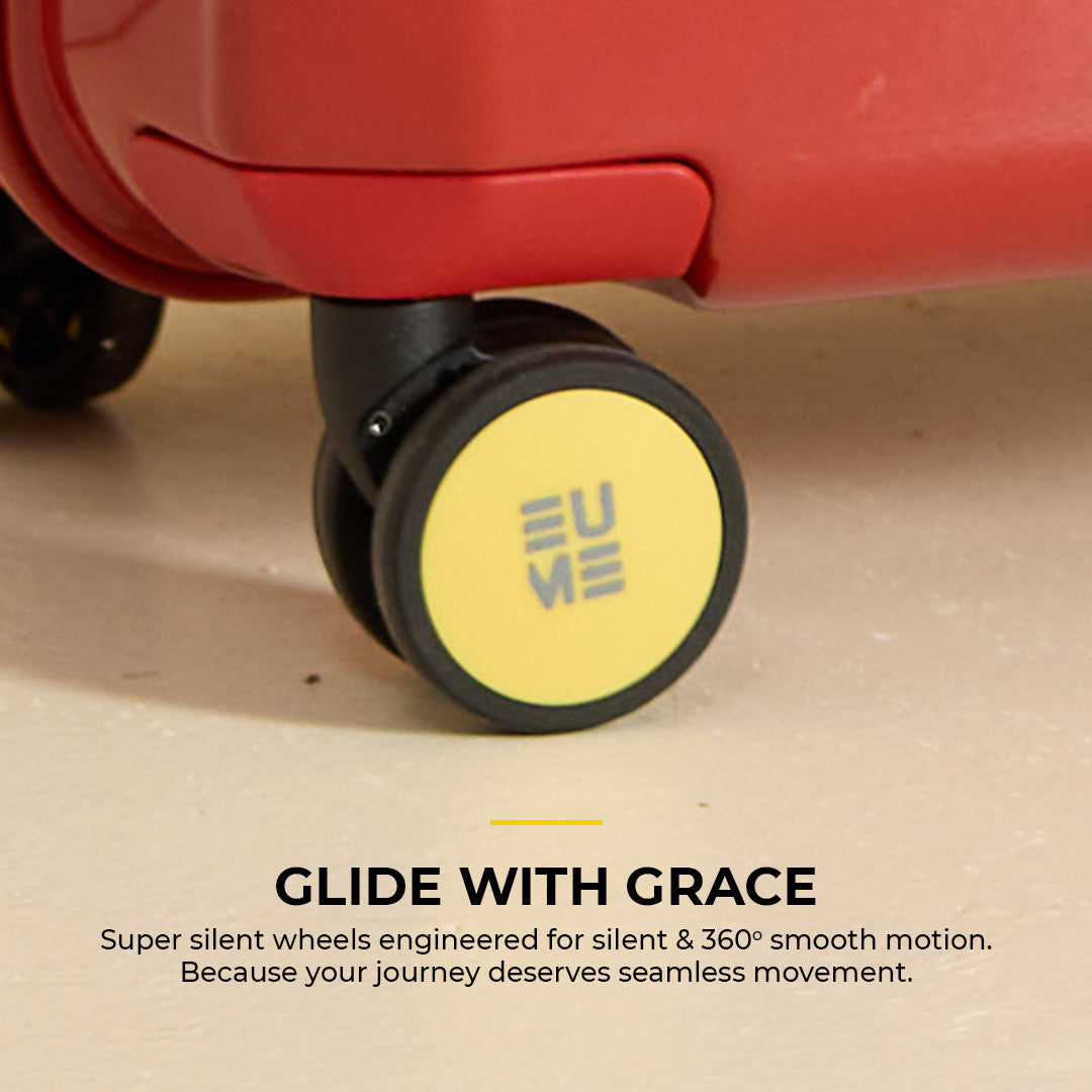 Trousseau Cabin + Medium Set of 2 - Inferno Red