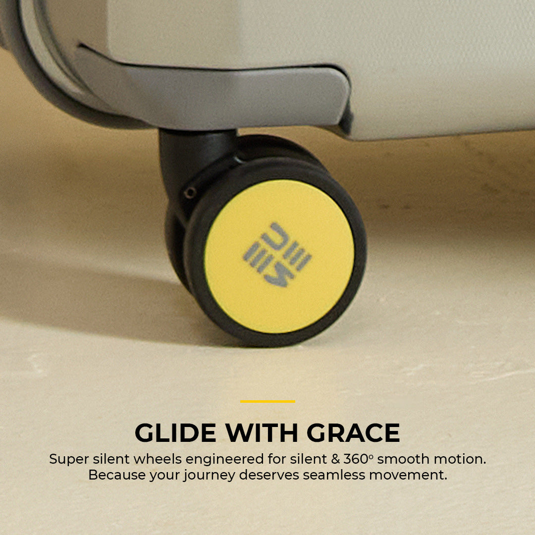 Trousseau Cabin + Medium Set of 2 - Chrome Silver