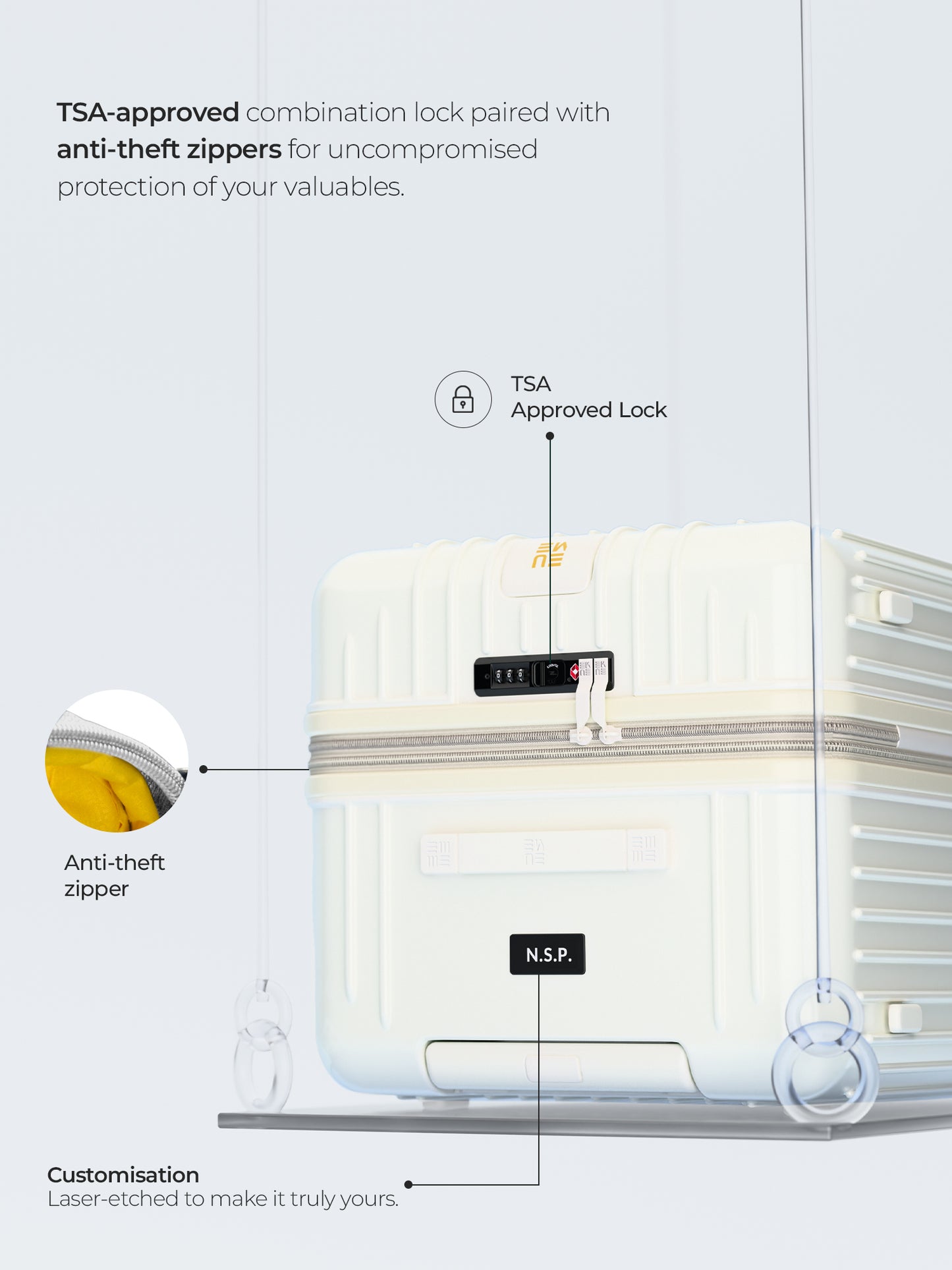 Aluminium Cabin + Trunk Check-In Plus