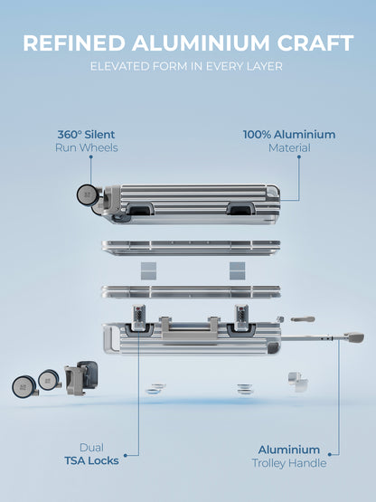 Aluminium Silver Cabin