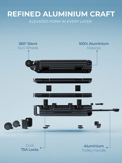 Aluminium Black Cabin