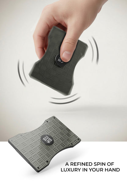 EUME CardVault Cardholder - Olive Green product image clean studio background