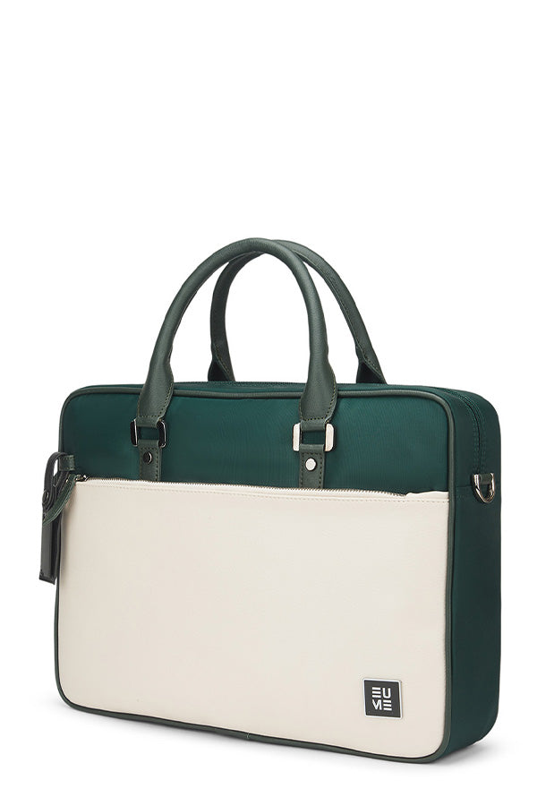 EUME Commute Messenger Bag Forest White