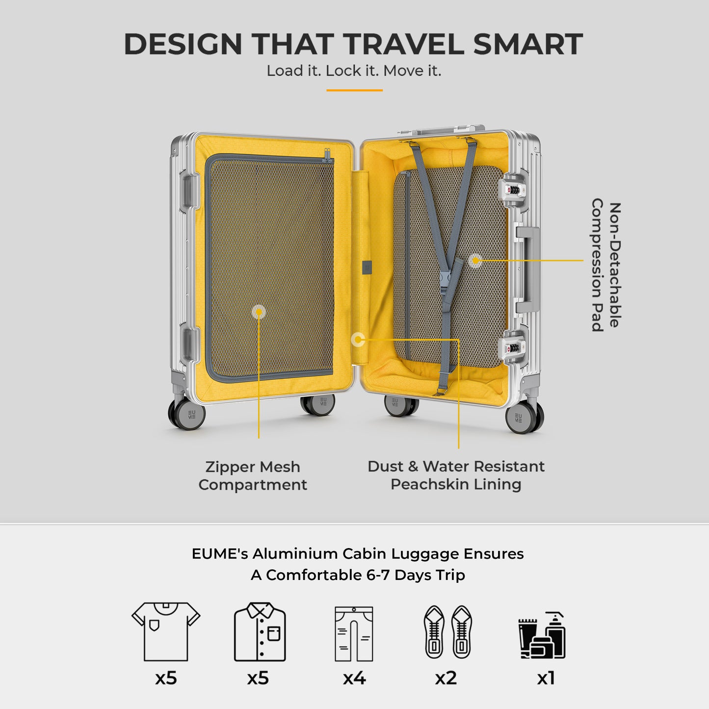 Aluminium Black Cabin