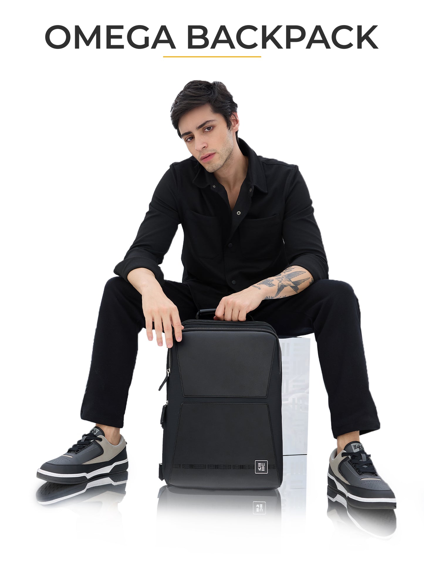 Aluminium Cabin + Omega 24L Laptop Backpack