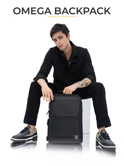 Aluminium Cabin + Omega 24L Laptop Backpack