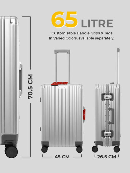 Aluminium Silver Check-In Medium