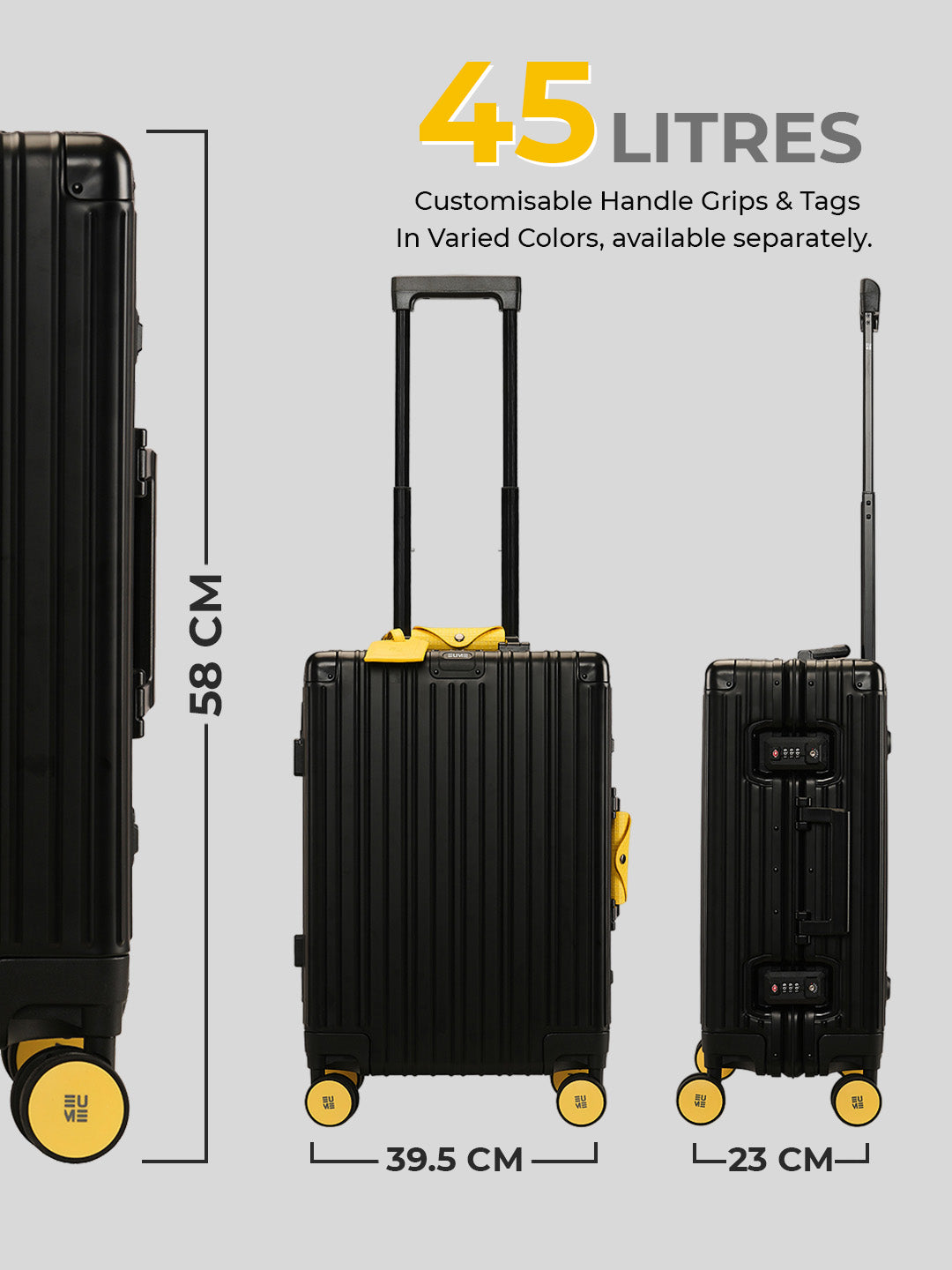 Aluminium Black Cabin