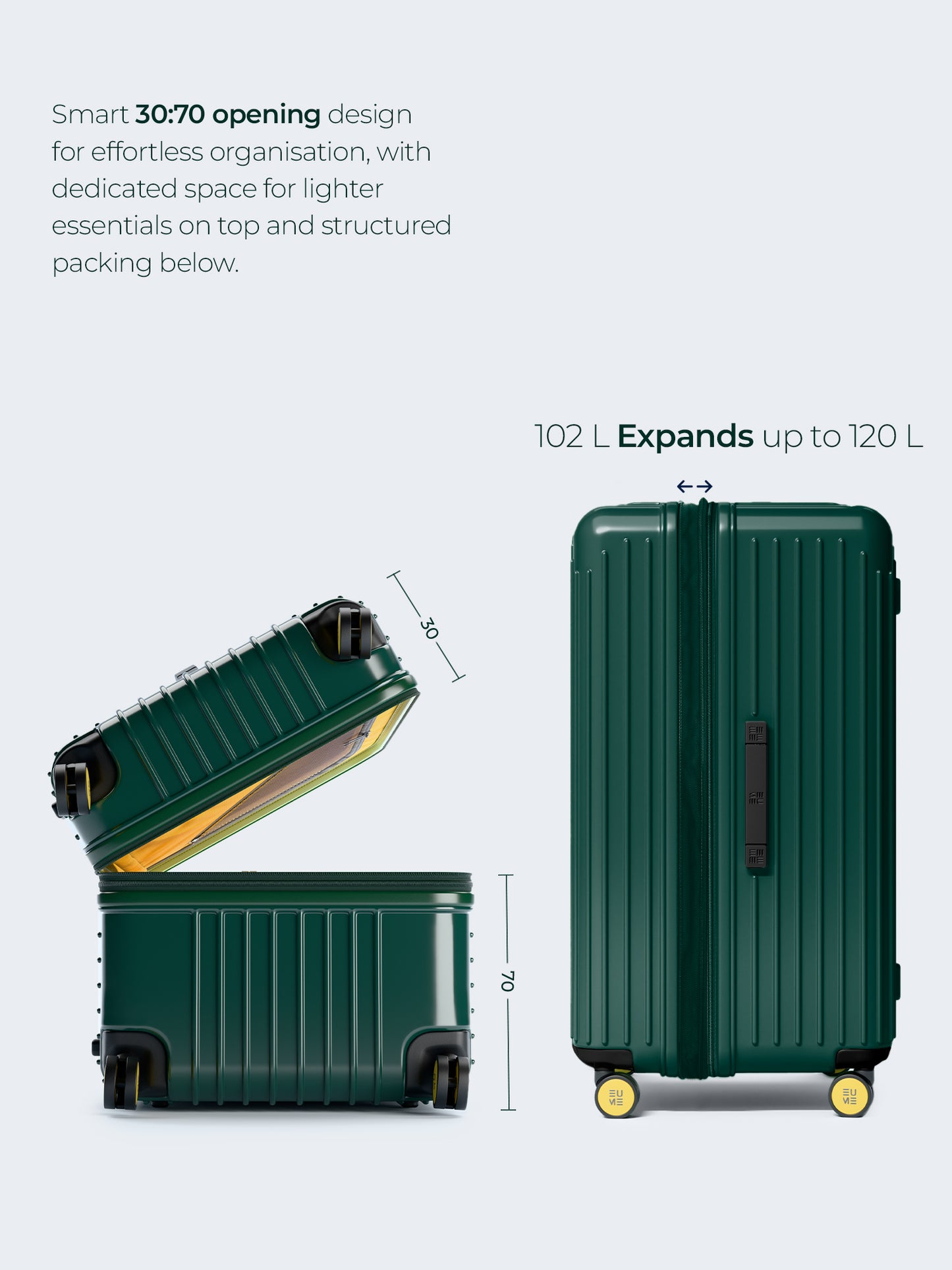Classic Cabin + Trunk Check-In Plus