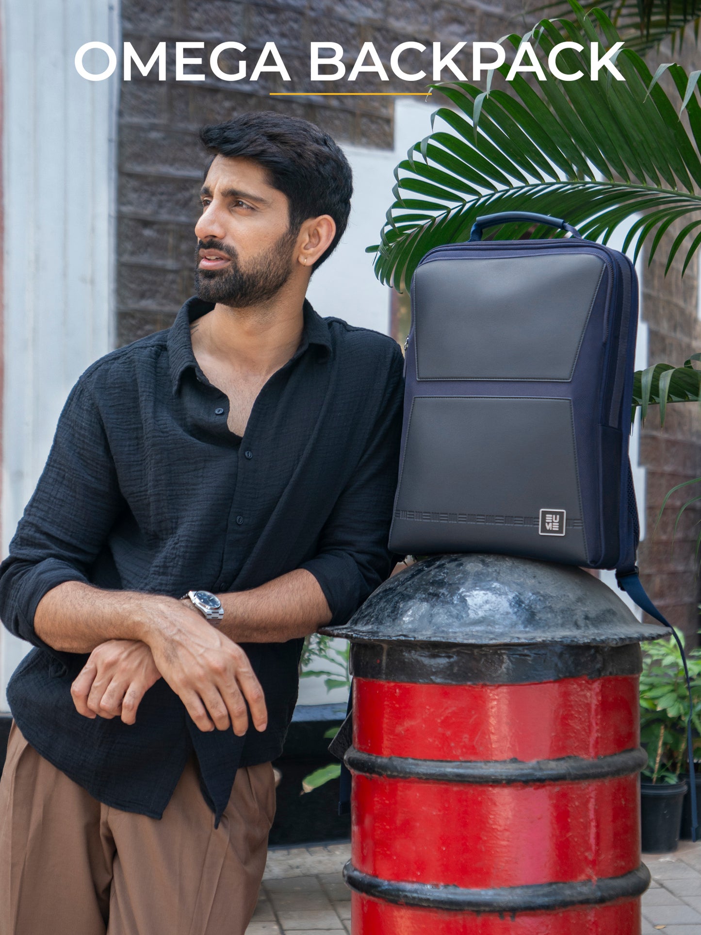 Aluminium Cabin + Omega 24L Laptop Backpack