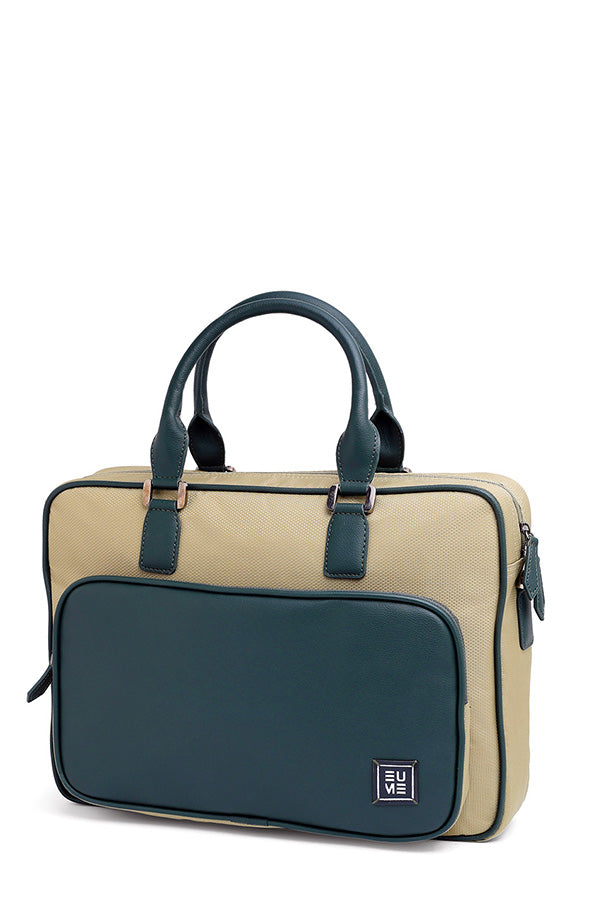EUME Executive Messenger Bag Georgian Forest Green