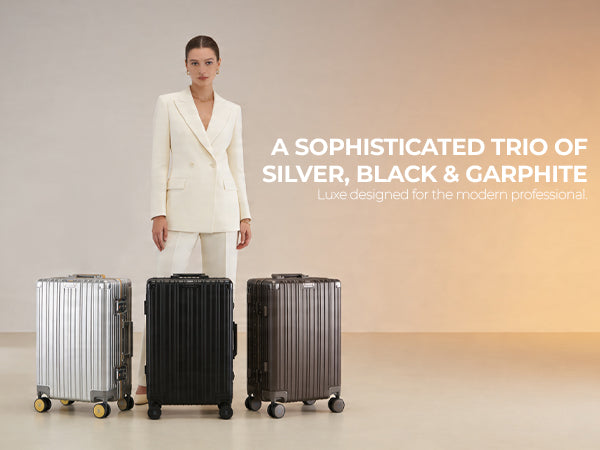 Inferno Red Aluminium Cabin Trolley Bag | EUME