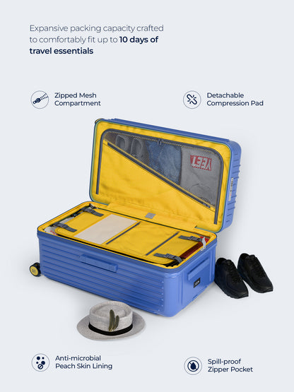 Trunk Check-In Plus- French Blue