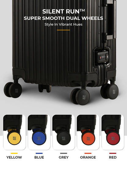 Aluminium Black Check-In Medium