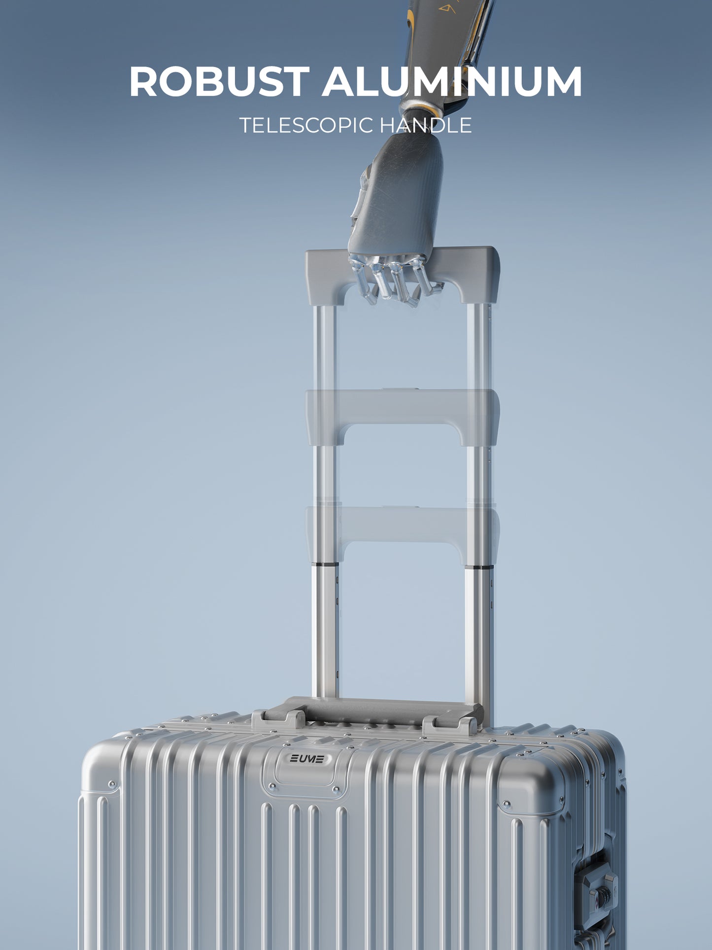 Aluminium Silver Cabin- Yellow Wheels