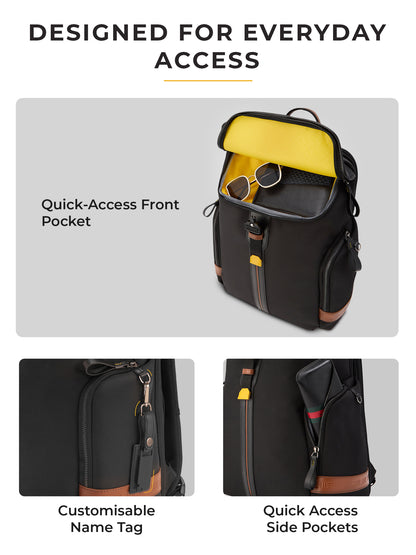 Aluminium Cabin + Zorain 27L Laptop Backpack